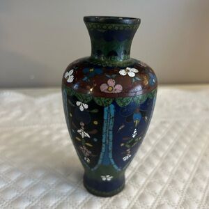 Antique Japanese cloisonné Vase